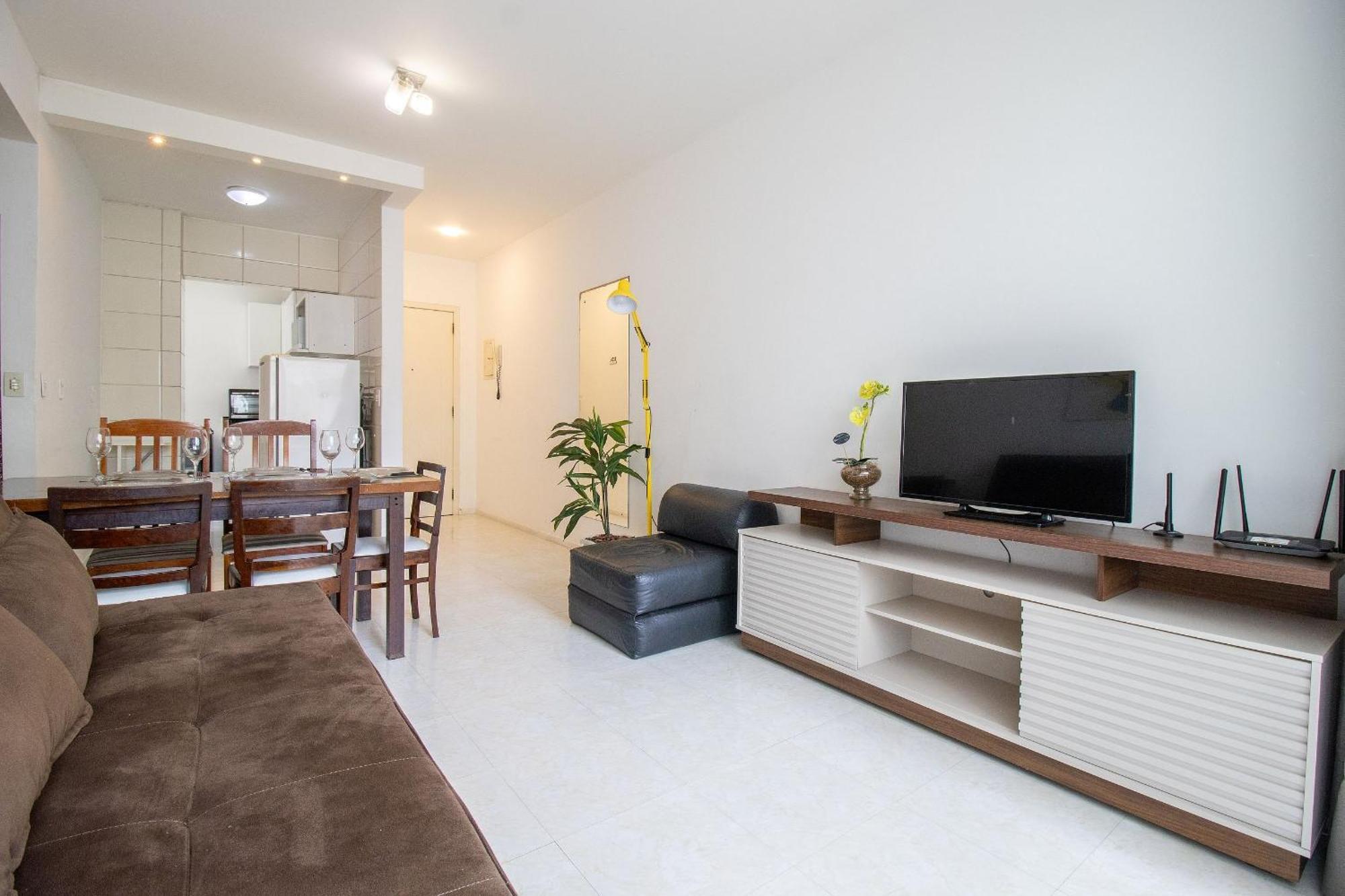 דירות Balneário Camboriú Nvr62B - Quadra Mar, Sacada, 2 Dorm, Climatizado מראה חיצוני תמונה
