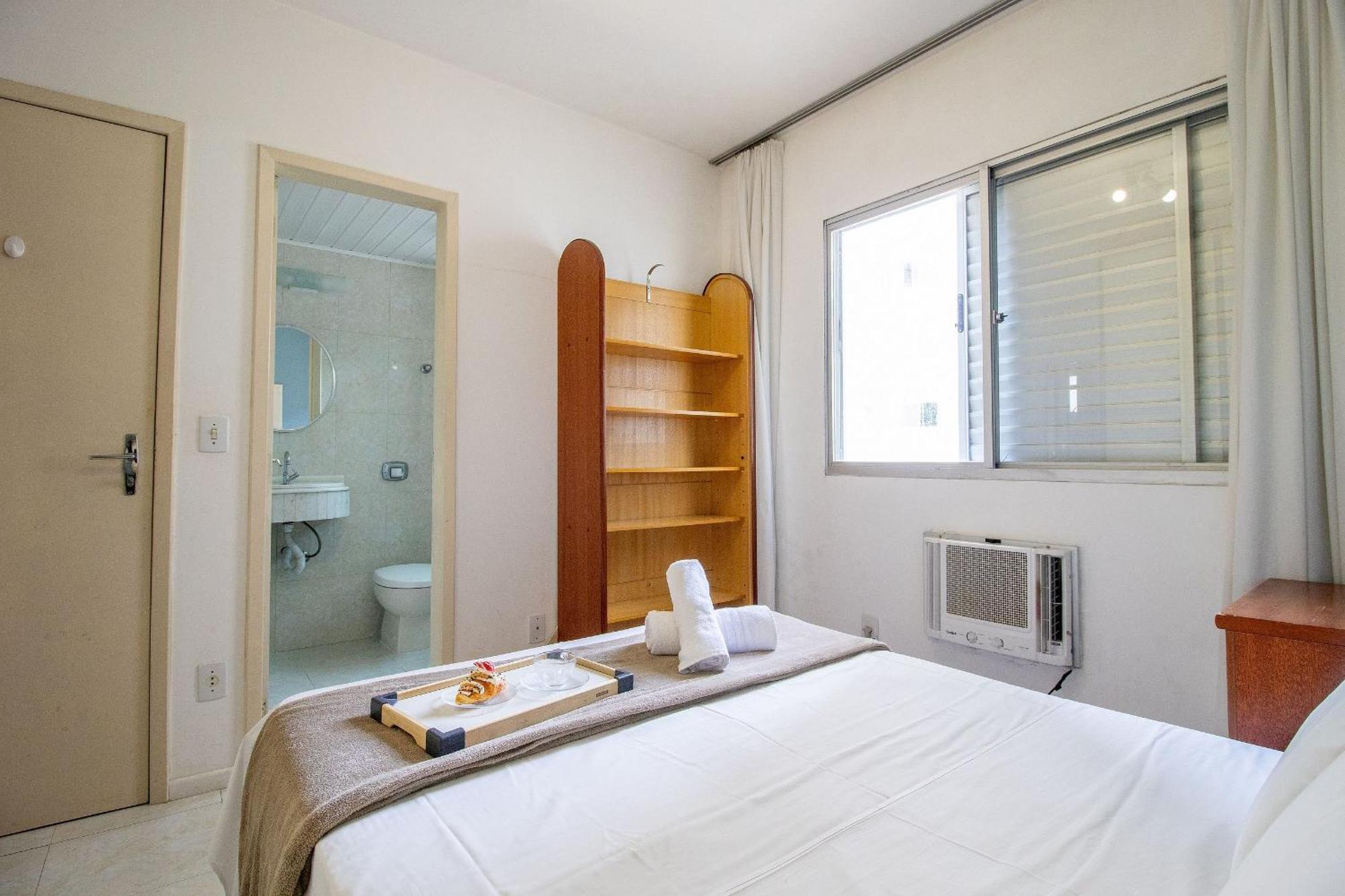 דירות Balneário Camboriú Nvr62B - Quadra Mar, Sacada, 2 Dorm, Climatizado מראה חיצוני תמונה