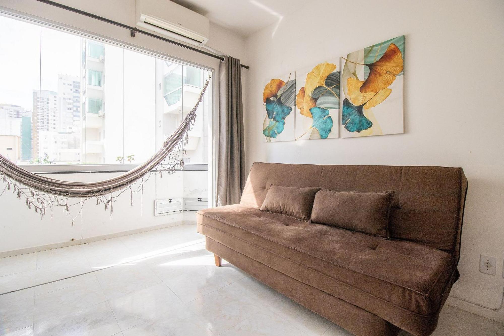דירות Balneário Camboriú Nvr62B - Quadra Mar, Sacada, 2 Dorm, Climatizado מראה חיצוני תמונה